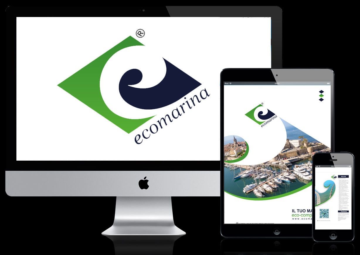 ECOMARINA - Logo e Immagine Coordinata